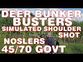 45/70govt- SIMULATED DEER SHOULDER SHOT 🦌