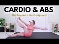 40 MIN NO REPEAT NO EQUIPMENT WORKOUT - Sweaty Cardio & Abs HIIT