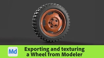 Exporting and Texturing a Wheel from Substance 3D Modeler Beta | Adobe Substance 3D