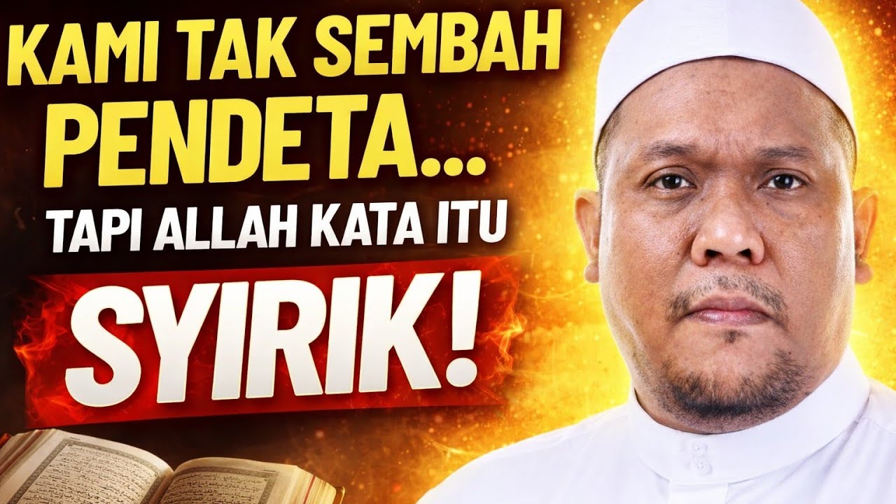 Kami Tak Sembah Pendeta… Tapi Allah Kata Itu SYIRIK❗ (Surah At-Taubah:31)