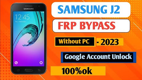 Samsung J2 Frp Bypass 2023 || Samsung J200F / J200G Remove Google Account Lock New Method 2023