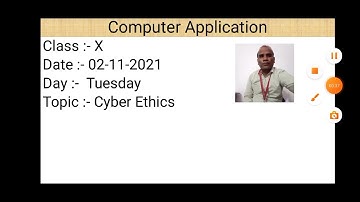 Class X Computer Application  09 -11-2021 By Mr  Praveen Singh