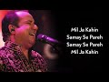 Lyrics Surili Akhiyon Wale Rahat Fateh Ali Khan Suzanne D Mellow Sajid Wajid Gulzar Veer