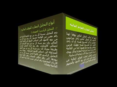 الفصل السابع تحليل القوائم المالية ومناقشتها ضمن مساق أصول محاسبة مالية 2