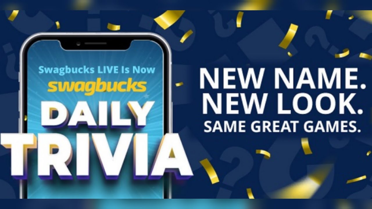 Swagbucks Daily Trivia Live