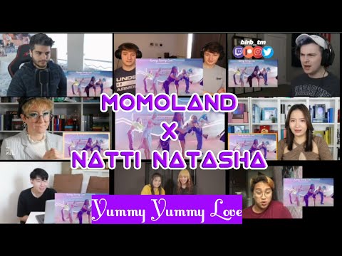 Momoland X Natti Natasha Yummy Yummy Love Mv || Reaction Mashup