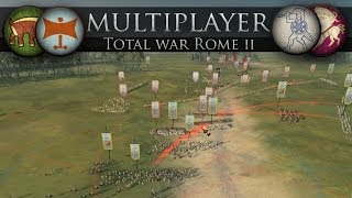 Odrysian Kingom / Arverni  vs Ardiaei / Suebi (Online Battle #56)