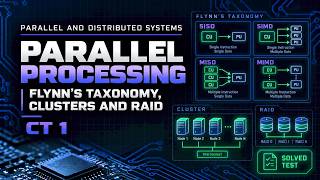Parallel and Distributed Systems | Parallel Processing, Flynn's Taxonomy, Clusters and RAID | CT 1