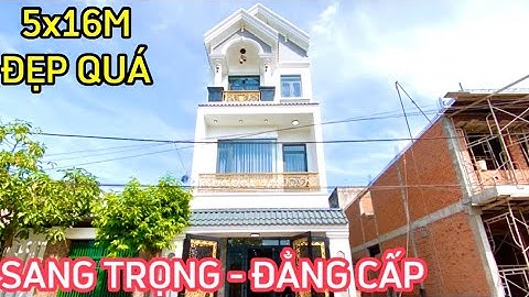 MẪU NHÀ MÁI THÁI SIÊU ĐẸP AI CŨNG MÊ | Bán nhà An Phú - Bình Dương.