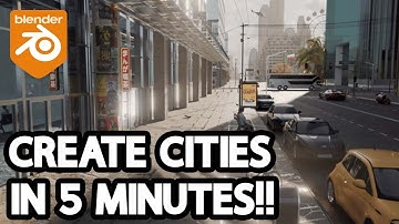 Blender Addons For Creating Cities in 2025