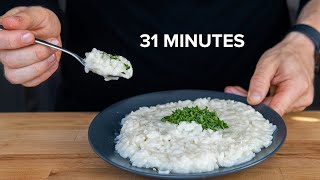 Why I stopped stirring my risotto.