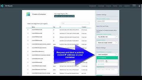 IBM Containers demo for DockerCon 2015