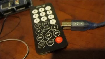 Arduino Lesson 14 - IR Detector and Remote