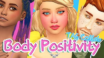The Sims 4: Create a Sim - Body Positivity [TAG|Collab w/ LosSimsdeYoli]