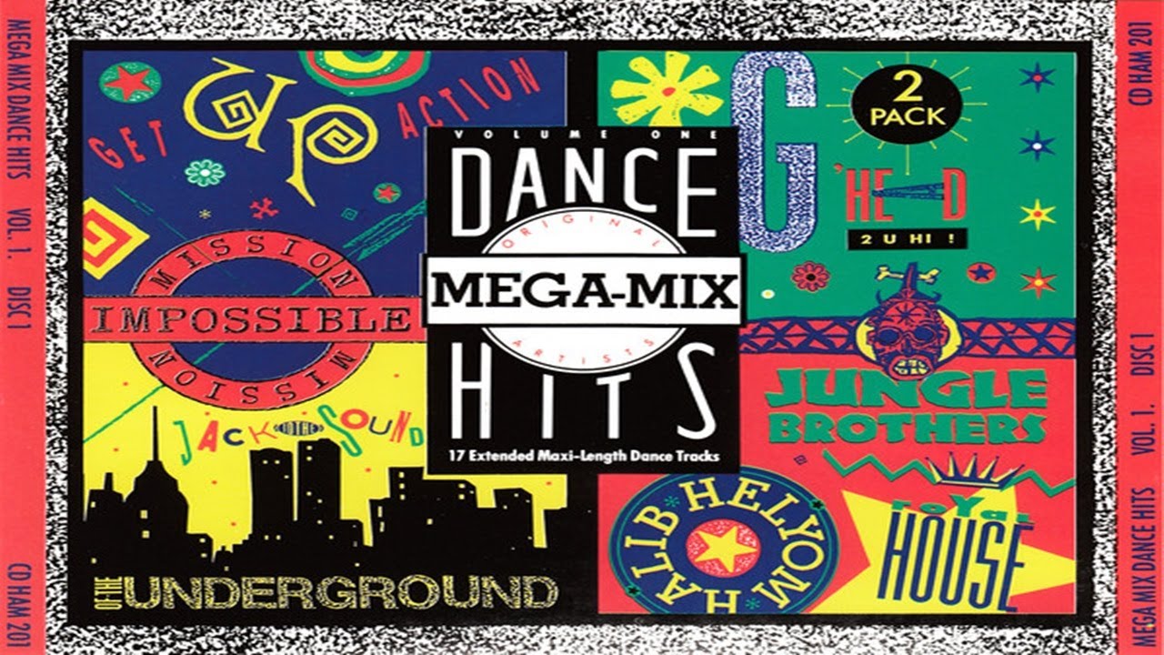 Mega-Mix Dance Hits 01 (1989) [Hammard - 2 x CD, Compilation