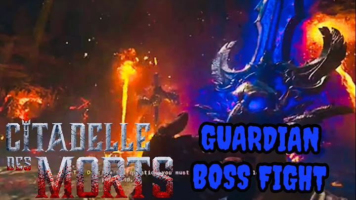 Citadelle Des Morts: The Guardian Boss Fight & End Cutscene | No Commentary