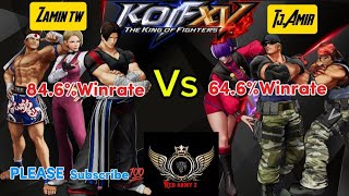 KOF XV🔥Zamin Tw [ joe/king/Kim ] Vs🔥Amir tj [ Ralf/Clark/O.shermie ]👌