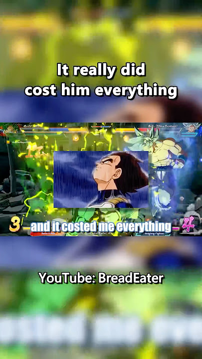 It really did cost him everything #dragonball #shorts