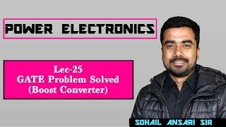 Lec 25 GATE Problem Solved (1991-2017) based on Boost Converter