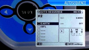 METREL Electrical Installation Safety  Autosequence