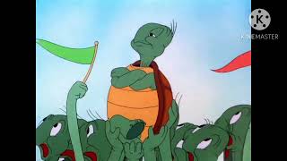Looney Tunes - 1943 - Tortoise Wins by a Hare (1/2) with Hanna-Barbera Running Sound Effects 
