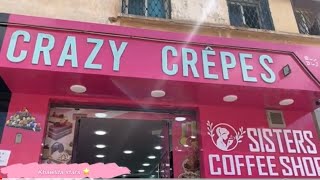 Ou manger à oran   Cafétéria sisters cofee shop dz جولة في مقهى عائلي محترم