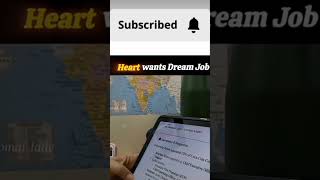 🔥 Heart Wants Dream Job | Study Motivation 📚✨ #shorts #hardworkworks #motivation