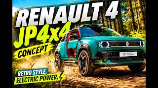 Renault 4 JP4x4 Concept – Retro Style Meets EV Power