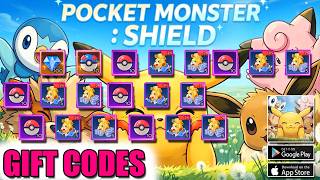 Pocket Monster: Shield | All 7 Working Gift Codes & How to Redeem | Pocket Monster Shield 7 Codes screenshot 3