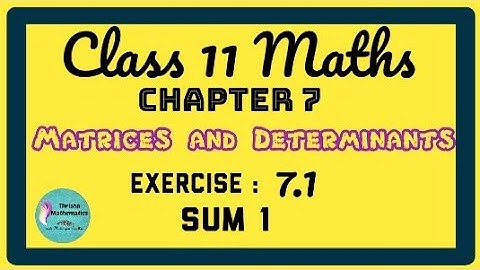 Class11 Maths Chapter 7 Exercise 7.1 sum 1