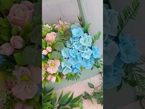 Цветы из мыла