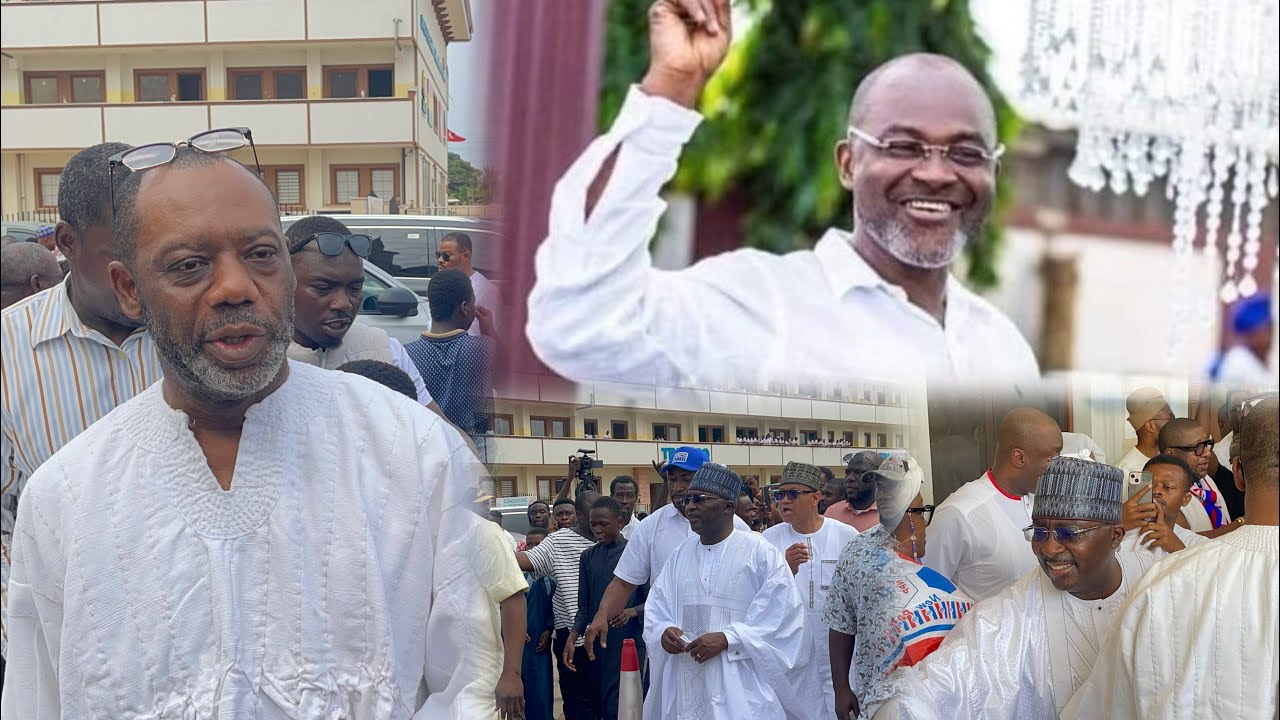 Смотрите 🔥 Кеннеди Агьяпонг посетил празднование Дня благодарения в Национальной мечети вместе с ...