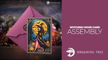 SVG File - Witching Hour Card - Assembly Tutorial