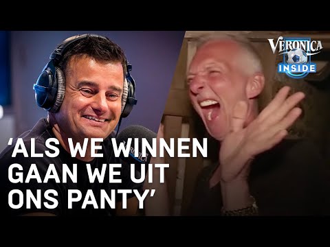 Martien Meiland verzekert Wilfred: 'Als we winnen gaan we uit ons panty' | VERONICA INSIDE RADIO