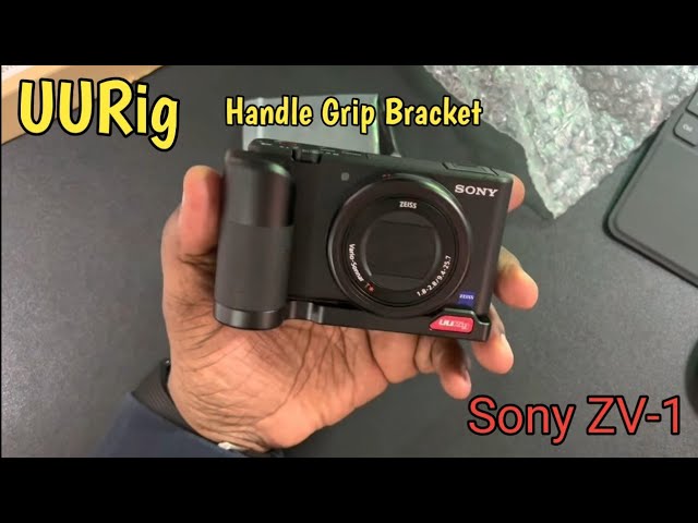 UURig Camera Handle Grip Bracket for Sony ZV-1 Unboxing and Demo