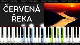Helena Vondráčková - Červená řeka - Red River Valley (piano tutorial | jak hrát)