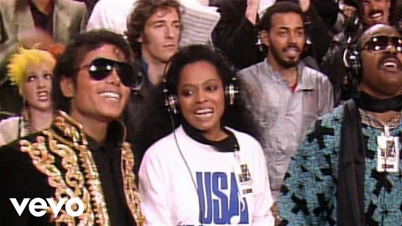 USA for Africa - We Are The World (w/Michael Jackson) + Lyrics