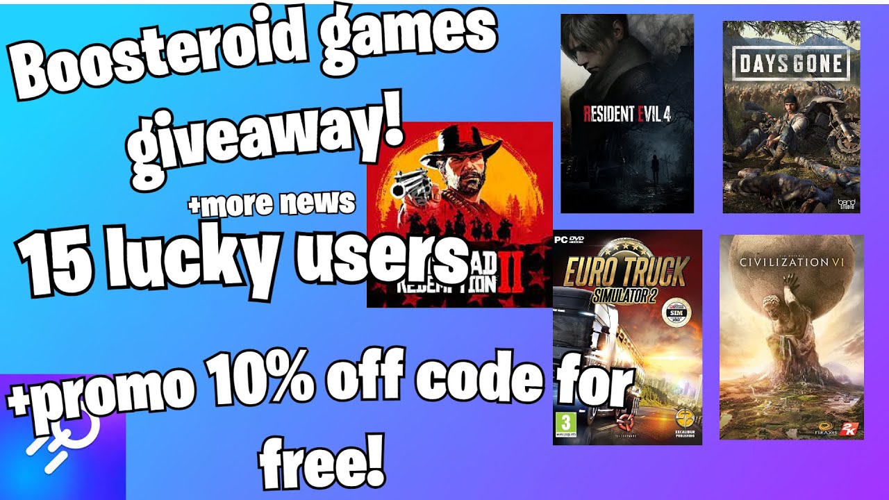 BOOSTEROID CLOUD GAMING - 5 CODES for 1 MONTH FREE!! HOW WILL IT