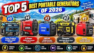 Top 5 Best Portable Generators of 2026