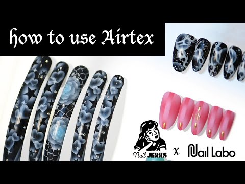 How to use the AIRTEX airbrush gel system