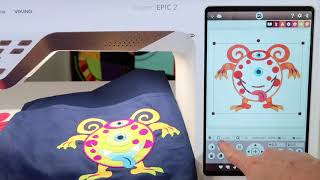 Husqvarna Viking EPIC 2 75 How to Size, Move, Rotate & Mirror Image an Embroidery Design