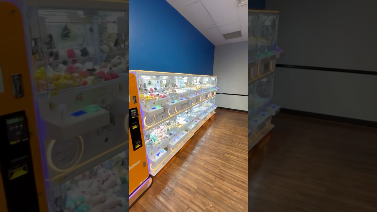 The NEW Walmart Claw Machine Arcade! #shorts #arcade #walmart