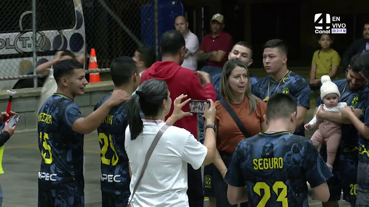 gran final del Torneo Empresarial de Fútbol de Salón