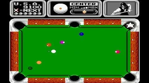 game Bi-a ( NES ) điện tử 4 nút ngày xưa