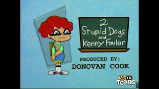 2 Stupid Dogs And Kenny Fouler Rare Le Card