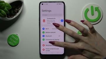 How to Turn On / Turn Off the Adaptive Brightness on a OPPO Reno 8T - Automatic Screen Brightness