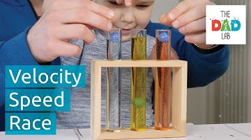 Exploring Velocity With Marble Race | Kids Science