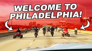 Bikers Illegally Take Over Highway