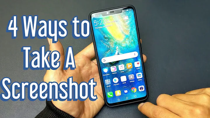 HUAWEI Mate 20/30 Pro: How to Take a Screenshot (4 Ways) - DayDayNews