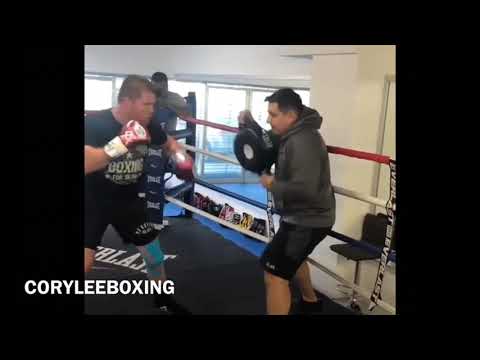 (WOW) CANELO THROWING VICIOUS POWERFUL SHOTS PLUS TRAINING FOR DANNY JACOBS FIGHT FOOTAGE